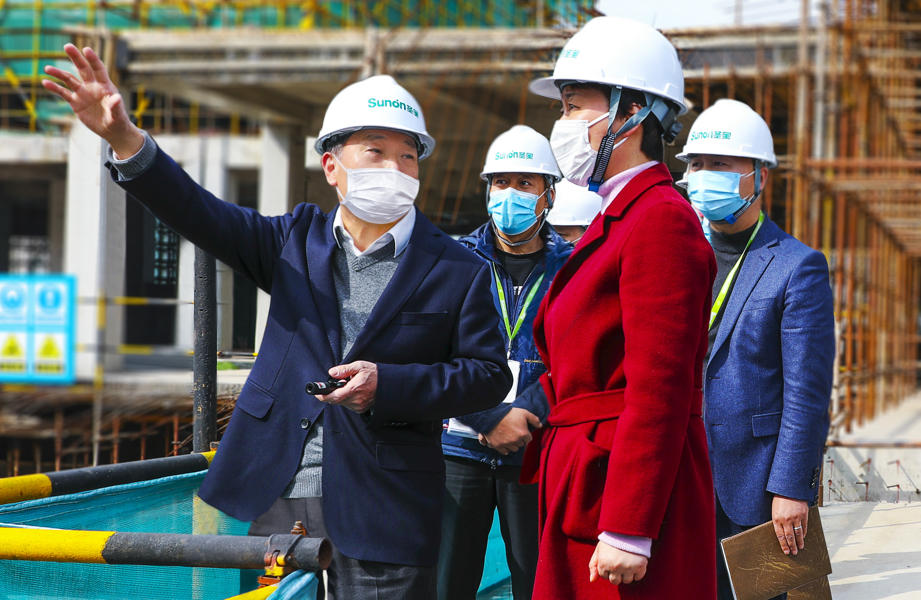 杭州市委常委、蕭山區委書記佟桂莉一行到圣奧辦公家具國際生產基地項目調研