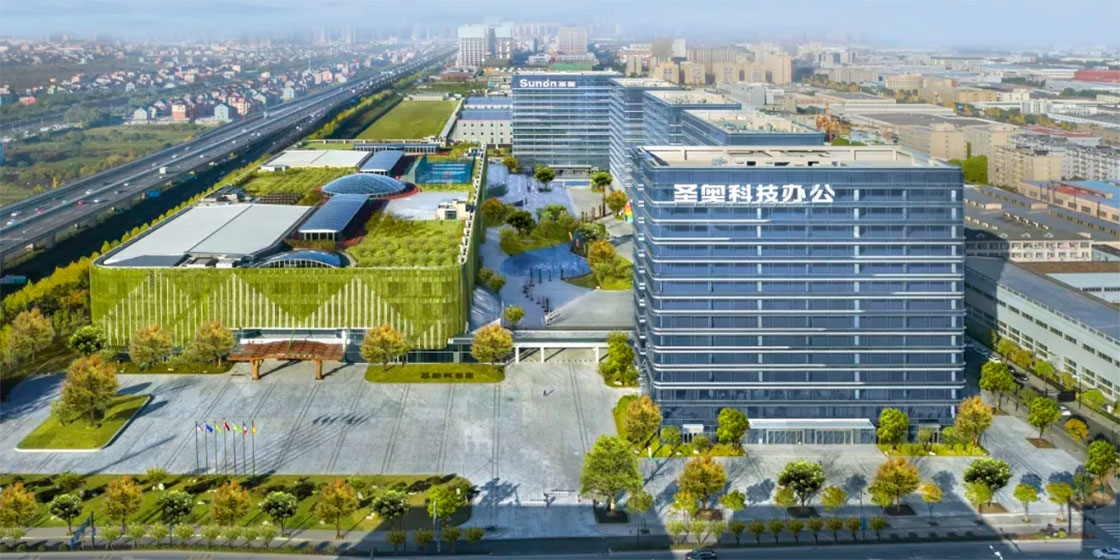 圣奧科創(chuàng)園基地展示效果圖